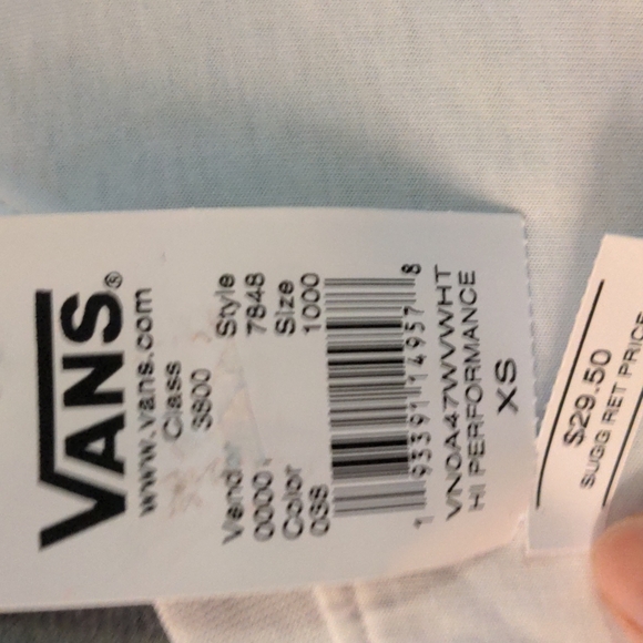 Vans Long Sleeve Half Shirt - Women's XS - NWT - Picture 4 of 4